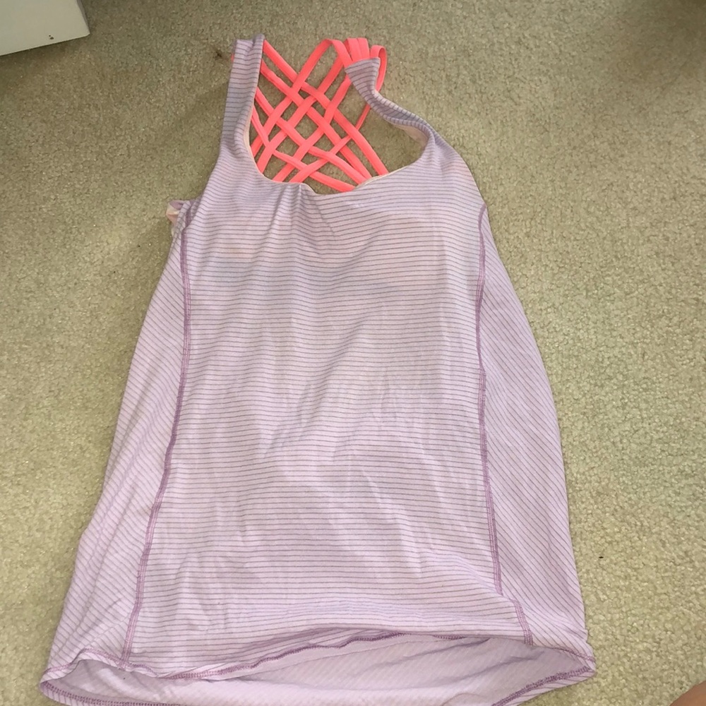 Lululemon razor back tank top